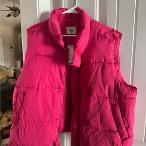 BDG/urban outfitters Vibrant Pink Puffer Vest